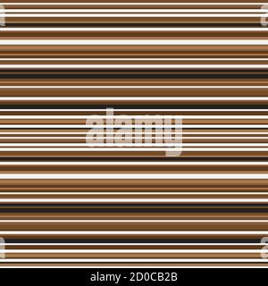 Nahtloses Muster mit horizontalen farbigen Linien Stock Vektor