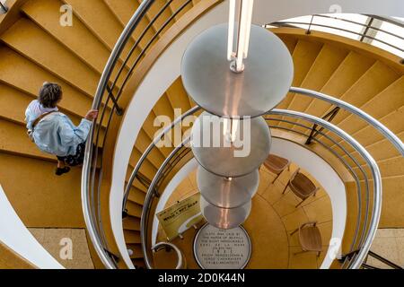 The De La Warr Pavilion, Bexhill on Sea, East Sussex, Großbritannien. Stockfoto