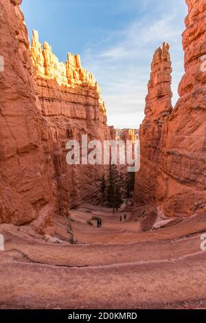 Wunderschöne und inspirierende Reisen und Landschaften des Bryce Canyon National Park in Utah, USA Stockfoto