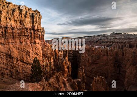 Wunderschöne und inspirierende Reisen und Landschaften des Bryce Canyon National Park in Utah, USA Stockfoto