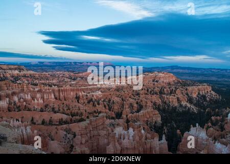 Wunderschöne und inspirierende Reisen und Landschaften des Bryce Canyon National Park in Utah, USA Stockfoto