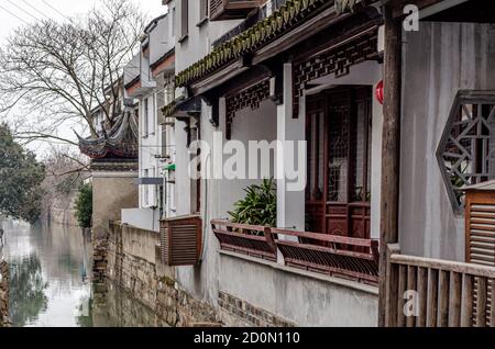 Suzhou China Februar 15 2012 Gärten Von Suzhou Stockfoto