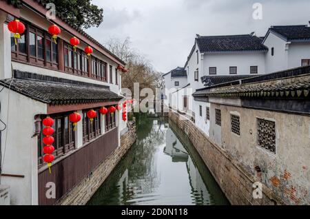 Suzhou China Februar 15 2012 Gärten Von Suzhou Stockfoto