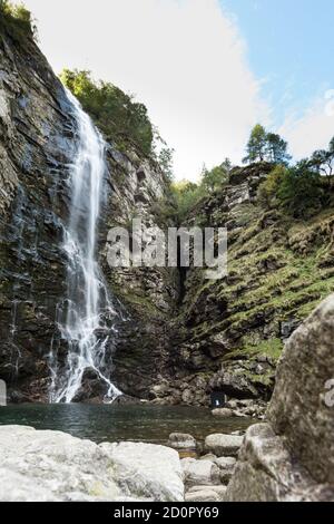 Sonogno, Schweiz Stockfoto