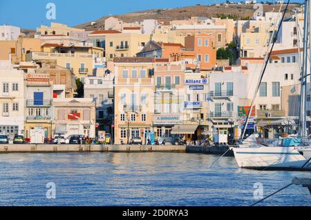 Syros, Griechenland eine griechische Insel der Kykladen Stockfoto