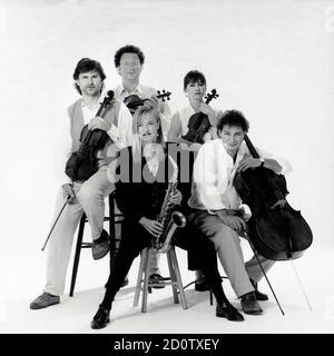 Barbara Thompson mit dem Medici Streichquartett 1995 Stockfoto