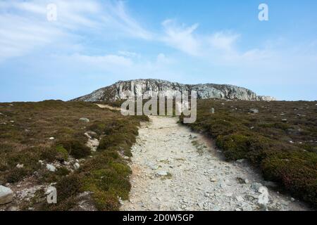 Holy Mountain auf Holy Island Anglesey North wales Stockfoto