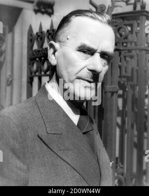 Thomas Mann. Porträt des deutschen Schriftstellers Paul Thomas Mann (1875-1955) von Carl Van Vechten, 1937 Stockfoto