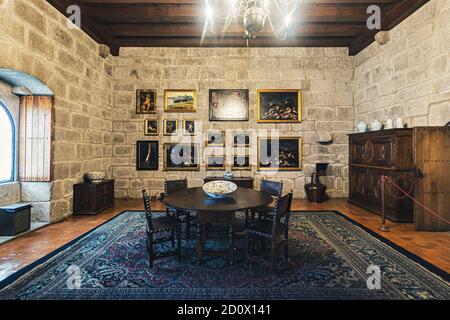 Haus der Herzöge von Bragança, Nationaldenkmal, Guimarães, Portugal Stockfoto