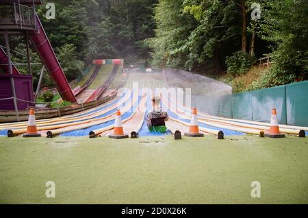 Arctic Zone, Woodlands Family Theme Park, Totnes, Devon , England, Vereinigtes Königreich Stockfoto