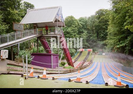 Arctic Zone, Woodlands Family Theme Park, Totnes, Devon , England, Vereinigtes Königreich Stockfoto