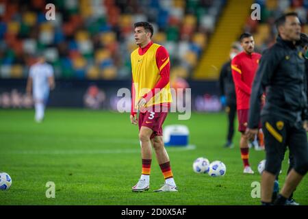 udine, Italien, 03 Oct 2020, Roger Ibanez (AS Roma) während Udinese vs Roma, italienische Fußball Serie A Spiel - Credit: LM/Alessio Marini/Alamy Live News Stockfoto