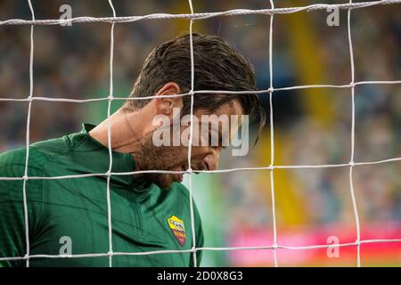 udine, Italien, 03 Oct 2020, Antonio Mirante (AS Roma) während Udinese vs Roma, italienische Fußball Serie A Spiel - Credit: LM/Alessio Marini/Alamy Live News Stockfoto