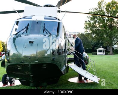 Washington, Vereinigte Staaten Von Amerika. Oktober 2020. WASHINGTON, DC - WOCHE VOM 02. FEBRUAR 2020: Präsident Donald Trump Menschen: Präsident Donald Trump Kredit: Storms Media Group/Alamy Live News Stockfoto