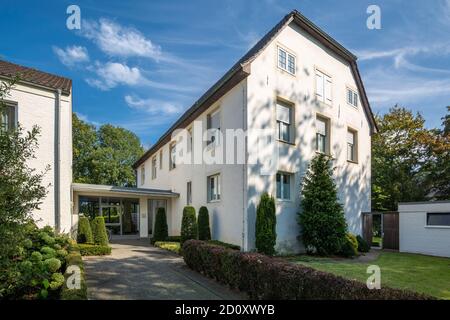 D-Borken, Naturpark hohe Mark Westmünsterland, Münsterland, Westfalen, Nordrhein-Westfalen, NRW, ehemaliges Dekanat, heute Pfarrhaus und katholisches Priorat Stockfoto