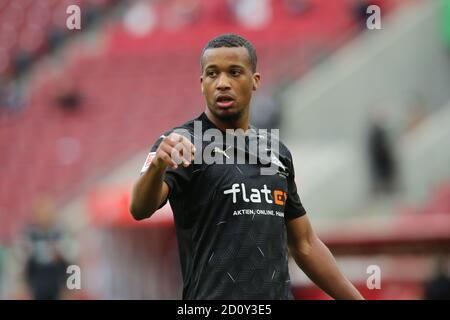 Köln, Deutschland, 03.10.2020, Bundesliga, Spieltag 3, 1. FC Köln - Borussia Mönchengladbach, Alassane Plädoyer (BMG) die DFL-VORSCHRIFTEN VERBIETEN JEDE VERWENDUNG Stockfoto