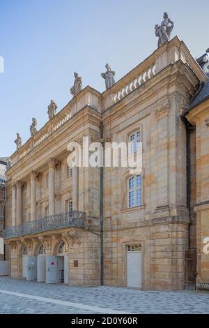 Fassade des Markgräflichen Opernhauses im Zentrum von Bayreuth Stockfoto