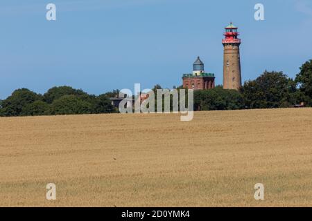 Die Türme am Kap Arkona Stockfoto