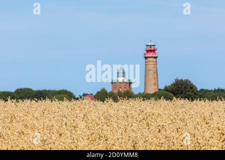 Die Türme am Kap Arkona Stockfoto