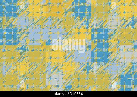 Moderne glitch Hintergrund. Farbe geometrische abstrakte Muster Vektor. Schäden Linien glitches Effekt wallpaper. Grunge Textur Plaid. Stock Vektor