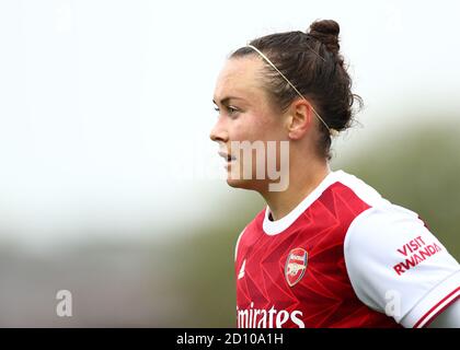 Borehamwood, Großbritannien. Oktober 2020. Caitlin Foord of Arsenal Women während des FA Women's Super League Spiels Arsenal Women gegen Bristol City Women. Jacques Feeney/SPP Kredit: SPP Sport Pressefoto. /Alamy Live Nachrichten Stockfoto