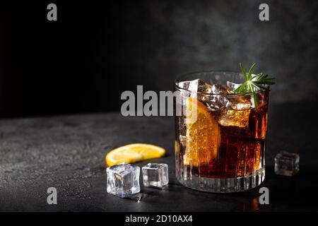 Cuba Libre cocktail Stockfoto