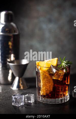 Cuba Libre cocktail Stockfoto