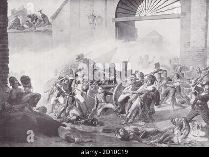 Der Aufstand in Madrid 1808 Stockfoto