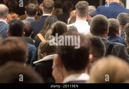 Gruppendynamik in einem Projekt, einer Organisation und Führung von Teammitgliedern Stockfoto