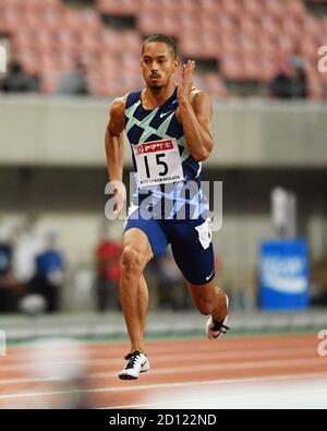 Niigata, Japan. Japan. Kredit: MATSUO. Oktober 2020. Aska Cambridge Athletics : das 104. Japan Track & Field National Championships Men's 100m Finale im Denka Big Swan Stadium in Niigata, Japan. Japan. Kredit: MATSUO .K/AFLO SPORT/Alamy Live Nachrichten Stockfoto