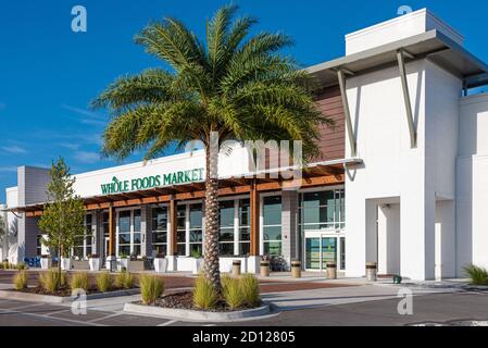 Whole Foods Market auf der Florida A1A in Jacksonville Beach, Florida. (USA) Stockfoto