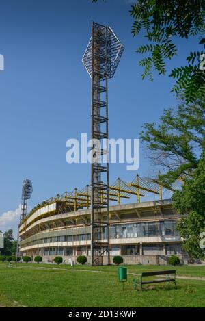 Fußball-Stadion, Plovdiv, Bulgarien, Fussballstadion, Bulgarien Stockfoto