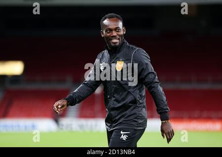 Kopenhagen, Dänemark. Oktober 2020. () des FC Nordsjaelland im 3F Superliga-Spiel zwischen FC Kopenhagen und FC Nordsjaelland im Parkenstadion in Kopenhagen gesehen. (Bildnachweis: Gonzales Photo - Dejan Obretkovic). Stockfoto