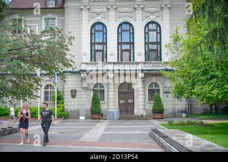 Rathaus, Stefan Stambolov Platz, Plovdiv, Bulgarien, Rathaus, Bulgarien Stockfoto