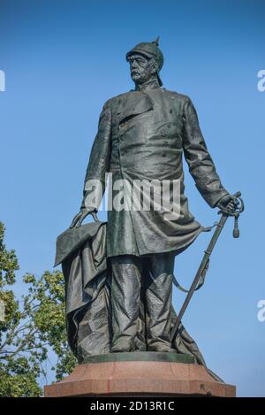 Bismarck - National Monument, Big Star, Tiergarten, Mitte, Berlin, Deutschland, Bismarck-Nationaldenkmal, Grosser Stern, Tiergarten, Mitte, Deutschland Stockfoto