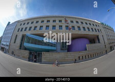 Botschaft von Grossbritannien, Wilhelmstraße, Mitte, Berlin, Deutschland, Botschaft Grossbritannien, Mitte, Deutschland Stockfoto