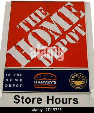 Home Depot Filiale In Toronto Kanada Stockfotografie Alamy