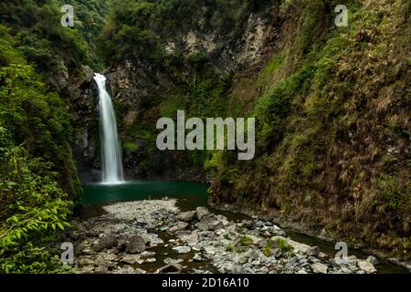 Bilder von Batad und Banaue Reisterrassen auf den Philippinen Stockfoto