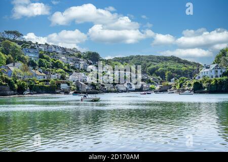 Noss Mayo auf dem Fluss Yealm in Devon England Stockfoto