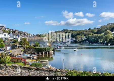 Newton Ferrer und Noss Mayo in Devon Stockfoto