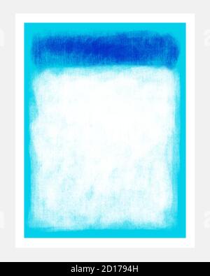 Abstrakte Kunst Malerei Pinsel Textur Dekoration mit Kunst Acryl Poster Design Stock Vektor