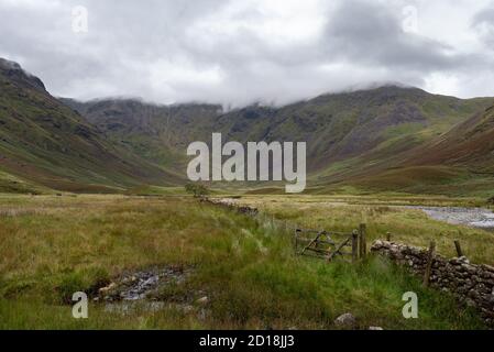 Mosedale Horsehhoe Lake District National Park Stockfoto