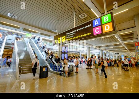 Aeropuerto Internacional Son Sant Joan, Palma, Mallorca, Balearen, Spanien, Europa Stockfoto