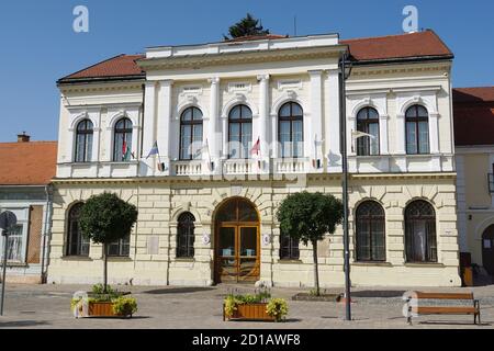 Rathaus, Tata, Komitat Komárom-Esztergom, Ungarn, Magyarország, Europa Stockfoto