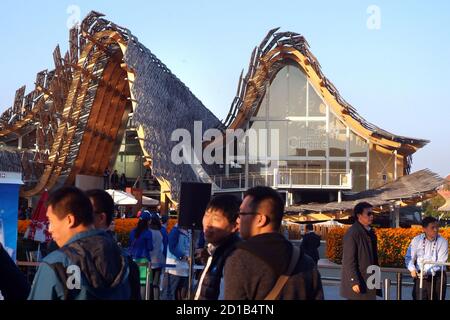 Mailand, Lombardia/Italien. -30.10.2015- Expo 2015 die universelle Ausstellung, die von Mailand veranstaltet wird Stockfoto