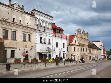 Senatorska Straße in Kazimierz Dolny. Polen Stockfoto