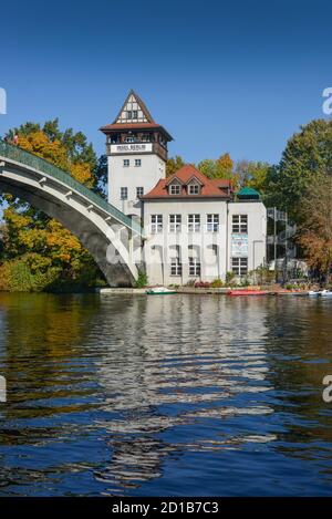 Insel der Jugend, Treptow, Berlin, Deutschland, Insel der Jugend, Deutschland Stockfoto