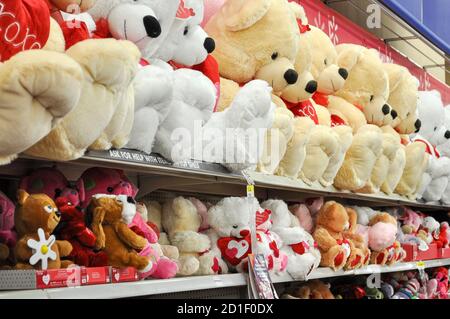 Gefüllte Teddybären-Spielzeuge Stockfoto