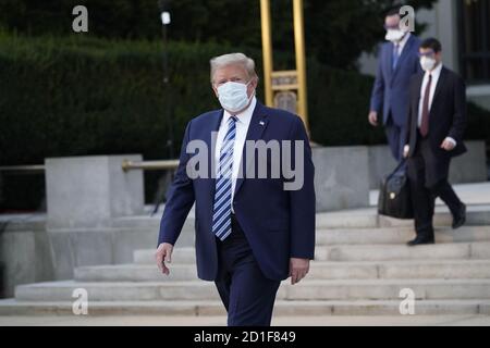 27. September 2020 - Washington, DC Vereinigte Staaten: US-Präsident Donald Trump hält eine Pressekonferenz im Weißen Haus. (Chris Kleponis/Polaris)Quelle: Chris Kleponis/Pool via CNP Stockfoto