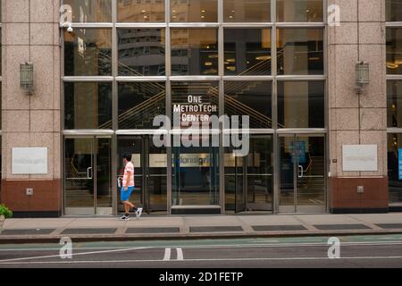 National Grid Unternehmen in einem Metro Tech Center in der Innenstadt von Brooklyn NEW YORK CITY Stockfoto